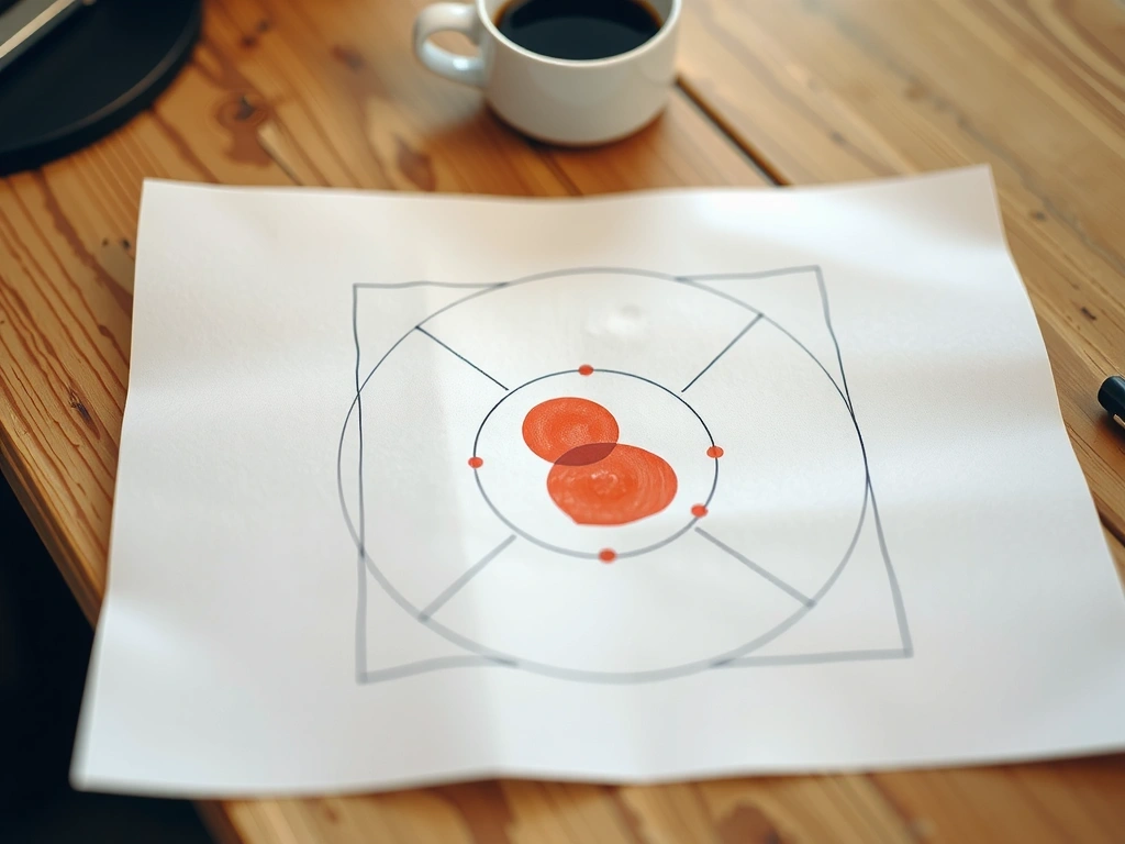 Annotated game sketch